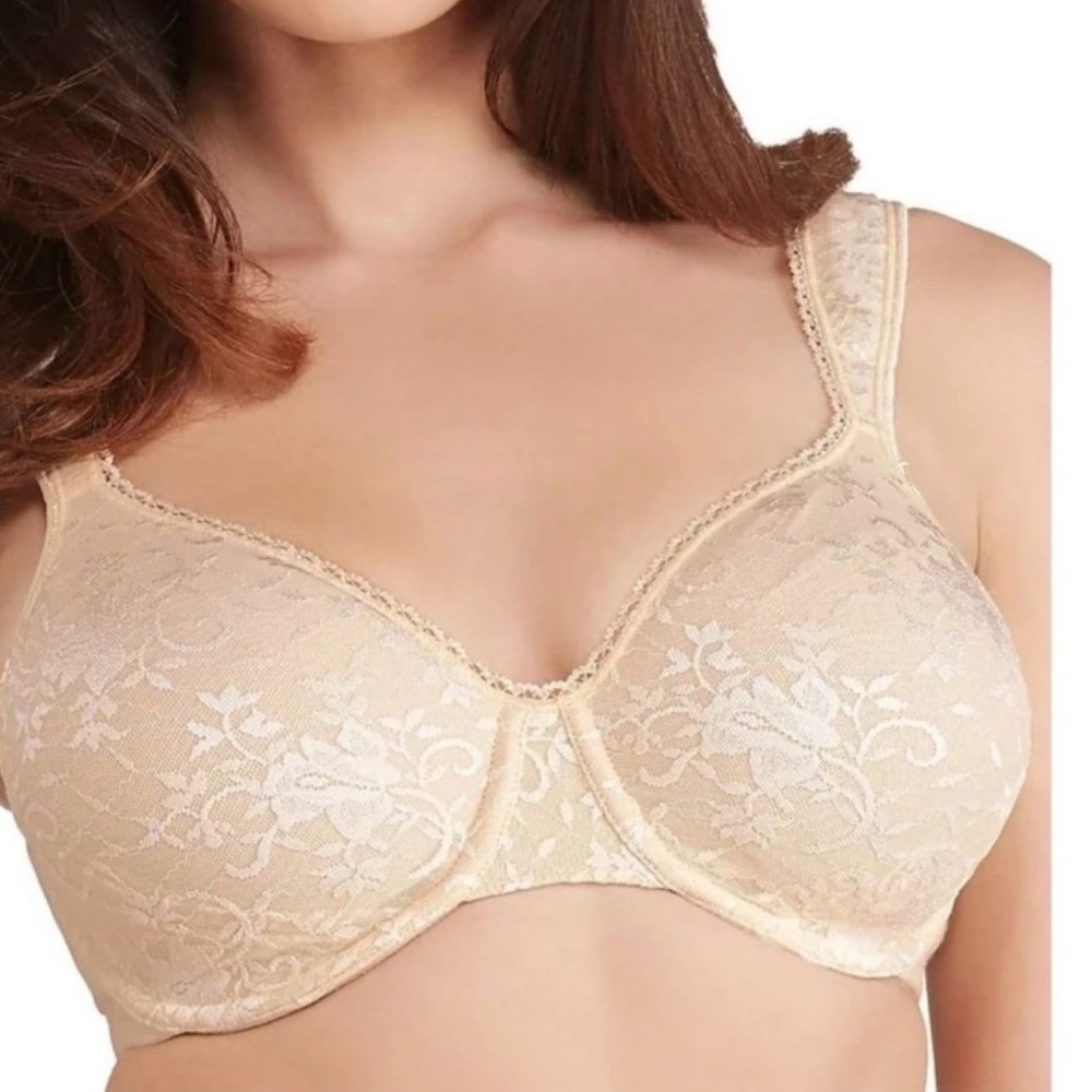NWT Playtex Secrets Cottony Gel Comfort Strap Underwire Bra size 46D style 4421